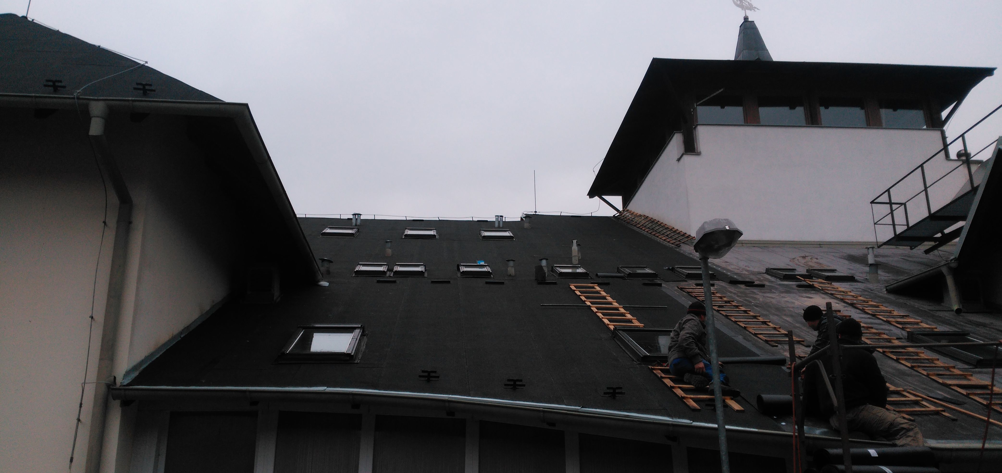 Projekt opravy střechy + TD